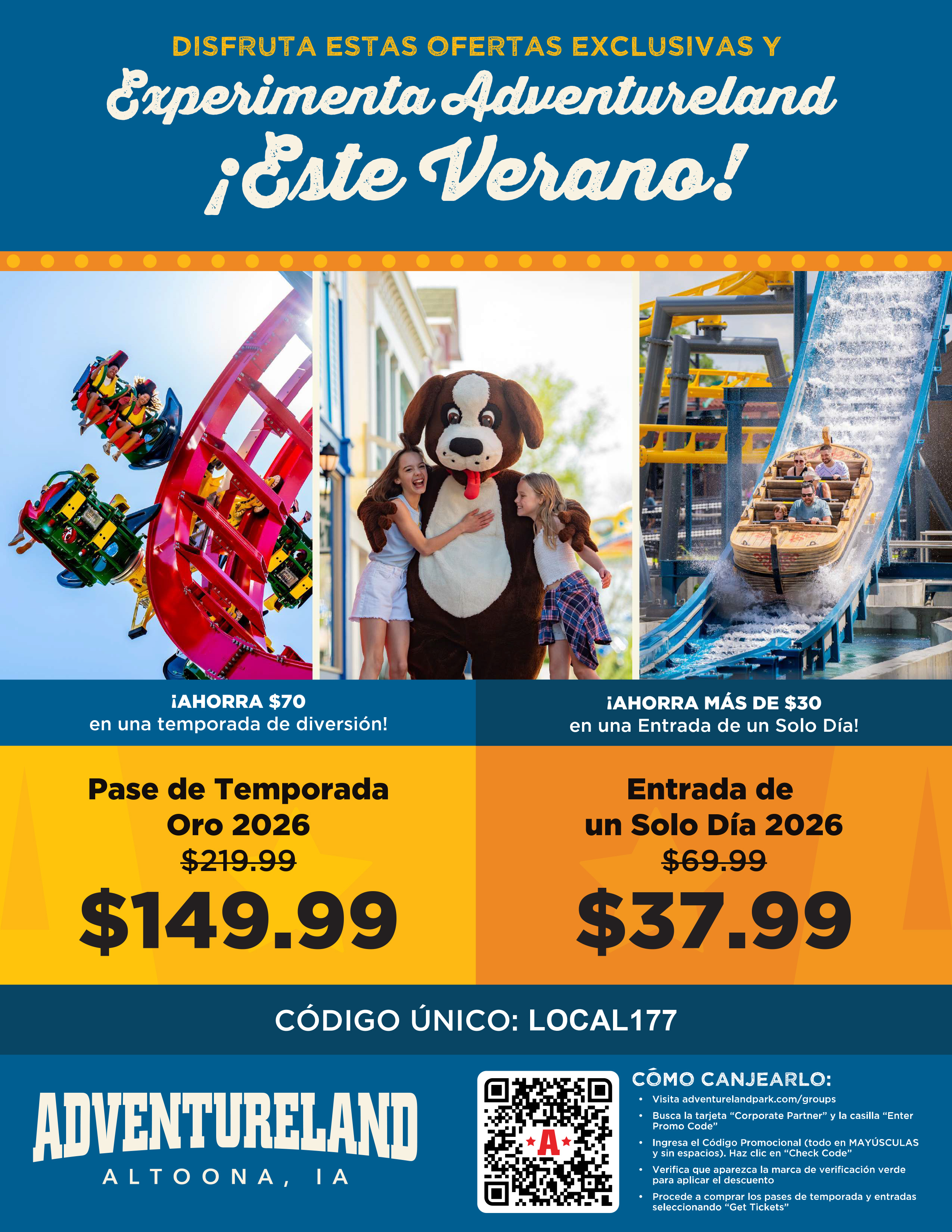 177 Adventureland Discounts - English